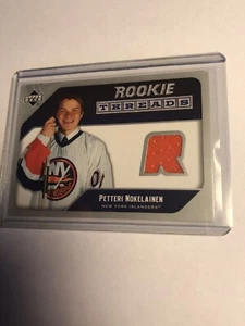 2005-06 UD Series 1 Rookie Threads Petteri Nokelainen Rookie Jersey RT-PN - Imagen 1 de 2