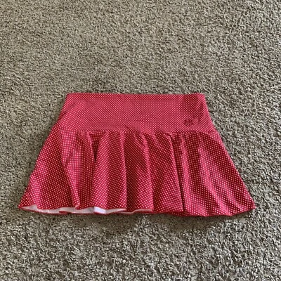 Hapari Red White Polka Dot Swim Swimsuit Skirt XL - Image 1 of 4