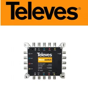 Televes NevoSwitch 5 Inputs Splitter 5x5x5 4/4dB Terrestrial + Satellite 714905 - Picture 1 of 3