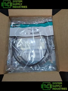 10x UTPSP1MBLY Patch cord TX6™ PLUSU/UTP 6 Line Cu LSZH Black L:1m 24AWG PANDUIT - Picture 1 of 5