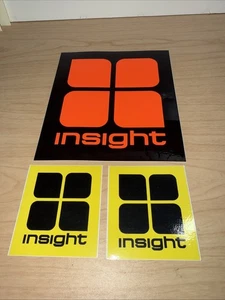 Menge 3 INSIGHT Skateboarding Surfen Vintage Surf Aufkleber Sticker BRANDNEU 5 - Bild 1 von 5