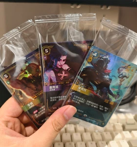 Riftbound 2025 League of Legends Chinese Tcg Card Promo 3 pcs jinx viktor leesin - Picture 1 of 2