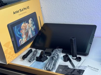 XP Pen Artist 15.6 Pro V2 Grafiktablet Full HD wie neu Drawing Display - Bild 1 von 4