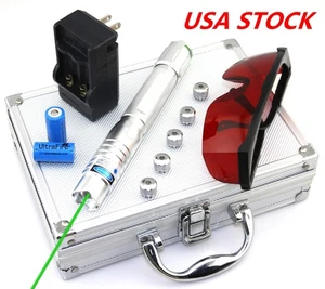 GQ1-L 520nm Enfoque Ajustable Gr Puntero Láser Visible Rayo Luz EE. UU. - Imagen 1 de 13