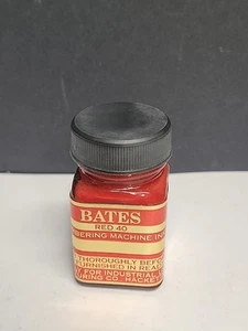 Máquina numeradora Bates tinta roja 40 - Imagen 1 de 3