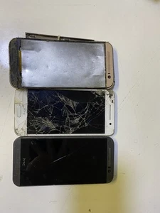 Joblot 3x Htc Modèle Mixte �� Smartphone NON TESTÉ - PIÈCES DÉTACHÉES OU RÉPARATIONS - Photo 1 sur 7