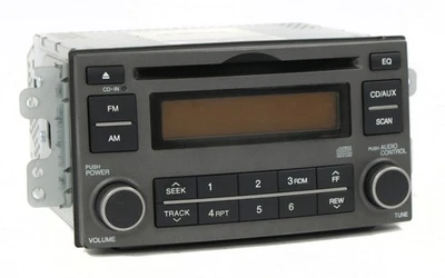 2007-2008 起亚隆多调幅调频收音机单盘 CD 播放器部件号 96140-1D1013W — 第 1/4 张图片