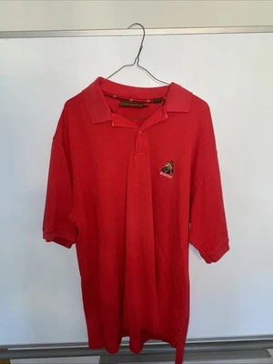 Polo de golf Slazenger Oakmont CC Members para hombre talla XL sin defectos Foto 1 de 3