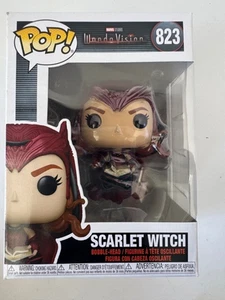 Funko Pop Scarlet Witch 823 WandaVision Marvel Vinyl Figure Glow in the Dark - Picture 1 of 10