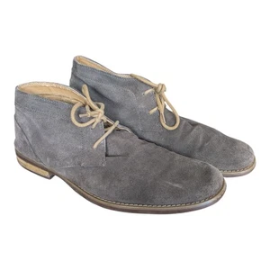 Botas Chukka CALVIN KLEIN Wilson Gris Gamuza Cuero Hombres Talla EU 44 Con Cordones - Imagen 1 de 10