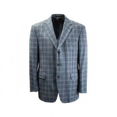 NWOT J. Press Blazer Mens 46 L Green Plaid Pendleton Bemberg Sport Coat Canada - Image 1 of 4