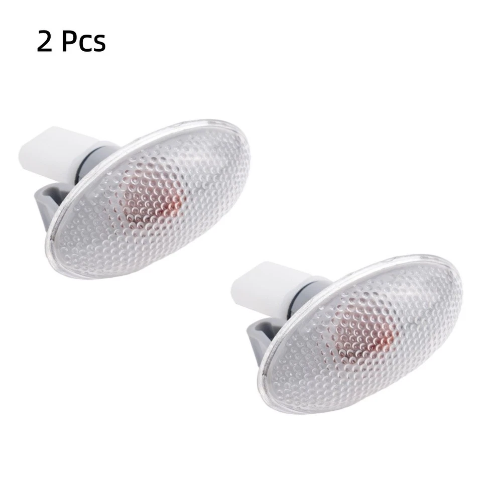 2Pcs Turn Signal Light 632574 For Peugeot 206 407 607 307 Citroen Picasso Xsara - Image 1 of 4