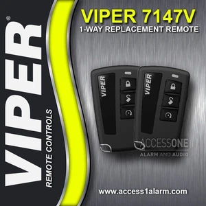 Paar Viper 210 HV 416V Ersatz Fernbedienungen 7147V neuer Stil - Bild 1 von 3
