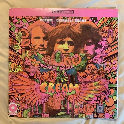CREAM Disraeli Gears Vinyl Record Album ATCO SD 33-232 Foto 1 de 4