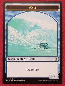 Magic The Gathering ETERNAL MASTERS WALL token card MTG - Picture 1 of 2