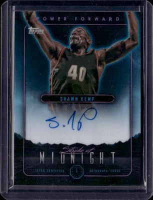 2023-24 Topps Midnight Auto Shawn Kemp  - Image 1 of 2