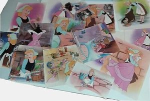 Cenicienta 1974 Libro Infantil Emphera Papel Diario Basura Collage Lote De 19 - Imagen 1 de 5