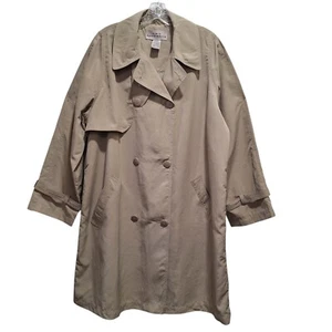 Gabardina estilo granero Eddie Bauer vintage para hombre talla grande caqui - Imagen 1 de 18