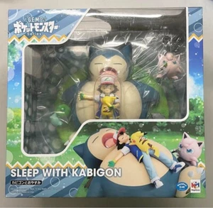 MEGAHOUSE G.E.M.Series Pokemon Sleeping with Snorlax Figure Brand new and unopen - Picture 1 of 2