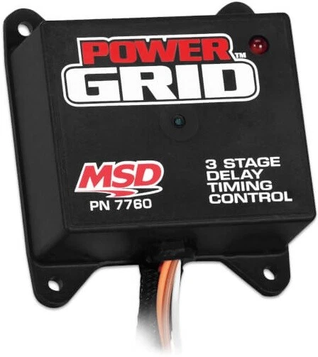 NEW MSD POWER GRID PROGRAMMABLE 3 STAGE DELAY TIMER,UP TO 3 OUTPUTS - Image 1 of 1