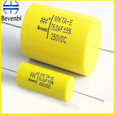 Bevenbi Axial MKT Audio Metallized Polyester Film Capacitor 100V~400V 0.1~100uF