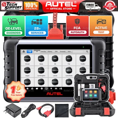2025 Autel MaxiCheck MX808S Bidirectional Car Diagnostic Scanner Tool FCA OS 11 - Image 1 of 4