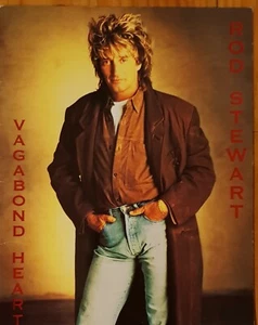 Rod Stewart Vagabond Heart Program,1992 - Picture 1 of 3