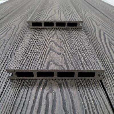 Composite WPC Decking Boards Dark Grey 4m -Fast Delivery - BULK DEALS AVAILABLE - Image 1 of 4