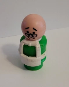 FISHER PRICE Vintage LITTLE PEOPLE Play Family SESAME STREET Mr. Hooper - Picture 1 of 4