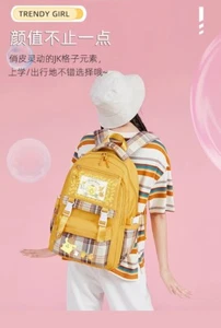 Pom Pom Pompompurin Backpack SchoolBag new Satchel Laptop Travel Bag Optional - Picture 1 of 42