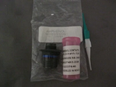 Amphenol D38999/20WB35PN Circular Connector with Pins and Tool - Image 1 of 3