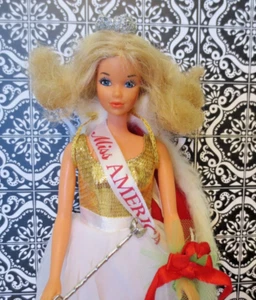 Gorgeous Vintage Quick Curl Miss America Barbie Doll #8697 Steffie Face - 1972 - Picture 1 of 13