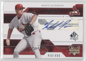 2008 SP Authentic Rookie Auto /699 Mike Parisi #149 Rookie Auto RC