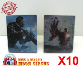10x XBOX ONE CIB GAME BLU-RAY STEELBOOK G2 - CLEAR PROTECTIVE BOX PROTECTOR CASE