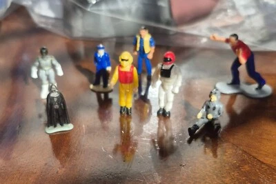 Micro Machines People,  Lot Of 8, Power Rangers. Darth Vader.... - Image 1 of 4