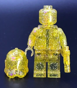 LEGO® Star Wars Prototype Phase 2  Clone trooper Transparent Glitter Yellow - Picture 1 of 7
