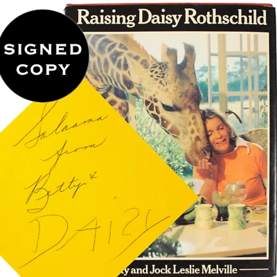 GIRAFFES DAISY ROTHSCHILD SIGNED RAISING DAISY ROTHSCHILD HCDJ BETTY MELVILLE  - Image 1 of 4