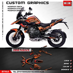 Custom Graphic Kit Sticker Complete for KOVE 500 X 525X 2019 2020 2021 2022 2023 - Picture 1 of 7