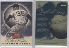 2013 Panini America's Pastime Characters of the Game Gold /25 Gaylord Perry HOF