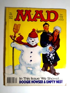 MAD Magazine Apr 1990 Doogie Howser TV Show Satire Empty Nest Rock Quiz 294 - Picture 1 of 6