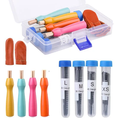 Needle Felting Kit for Beginners, Needle Felting Tool, 80pcs Felting Needles Set - Image 1 of 4