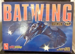 2016 AMT Batman Batwing 1/25 Scale Model Kit Open Box DC Comics 1989 Movie MIB! - Bild 1 von 13
