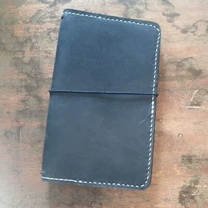 Leather Journal Planner Notebook Handmade Cover Refillable Handstitched - Picture 1 of 12