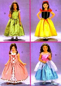 WOW! GIRLS PRINCESS FAIRY SNOW WHITE COSTUME SEWING PATTERN 6-8 McCalls 5153 - Bild 1 von 3