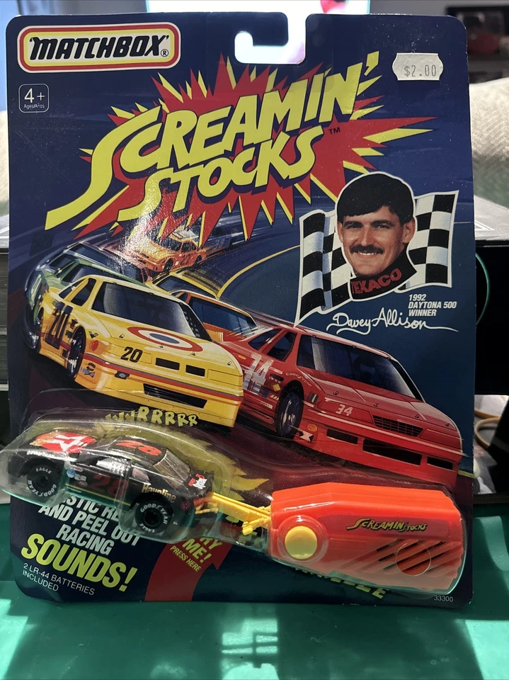 1991 Matchbox 'Screamin Stocks' Davey Allison #28 Havoline 1:64 Die Cast Car - Image 1 of 1