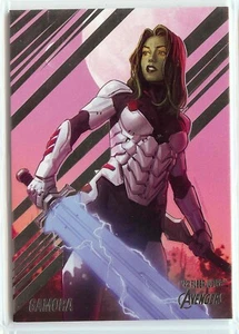 Tarjeta base Fleer Ultra Marvel Avengers 2022 #23 Gamora - Imagen 1 de 2