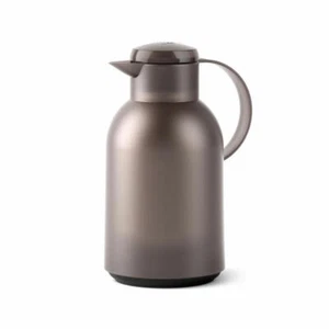 Emsa Isolierkanne Kanne Tee Kaffee SAMBA QP Kunststoff Transparent-Taupe 1.5 L - Bild 1 von 9