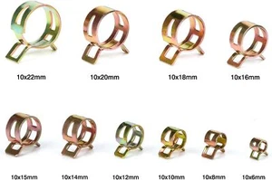 New Mini Hose Jubilee HOSE Clip Clamp Fuel Line Diesel Petrol Pipe Clamps Clips - Picture 1 of 12
