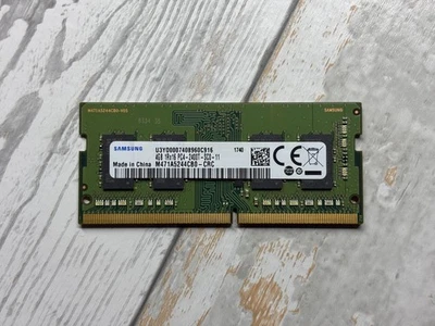 Genuine Samsung 4GB DDR4-2400 SODIMM Laptop Memory RAM M471A5244CB0-CRC - Image 1 of 2