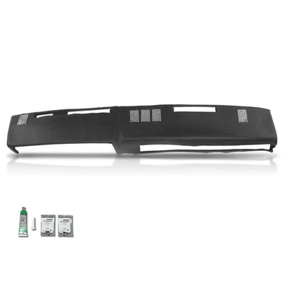 Black Molded Dash Cover Overlay Cap for 81-91 Chevy/GMC C/K/R/V Suburban US Foto 1 de 4